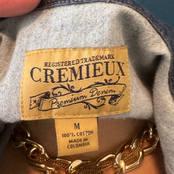 Cremieux Denim Chambray Button Up Size M - Picture 3 of 7